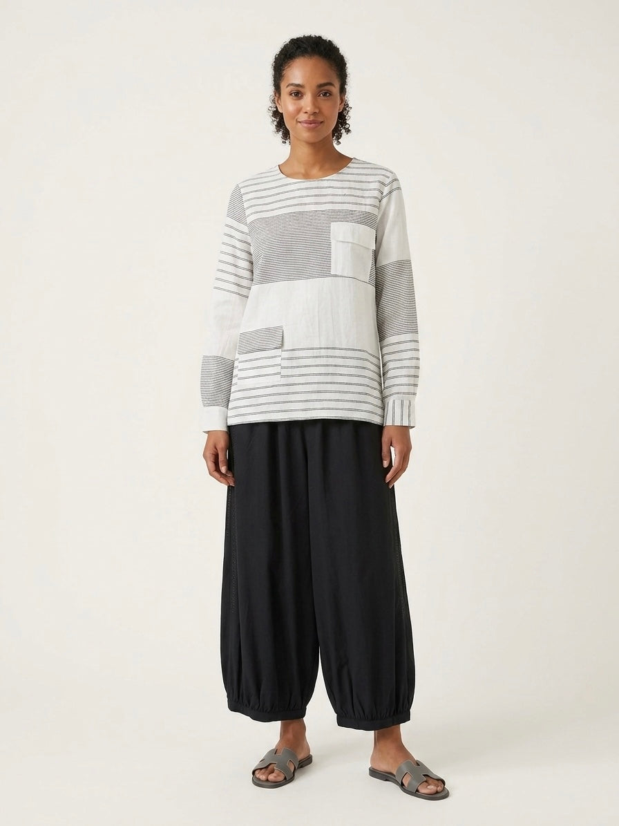 Alma - Striped blouse