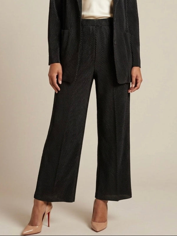 Abel - Chevron pleated trouser