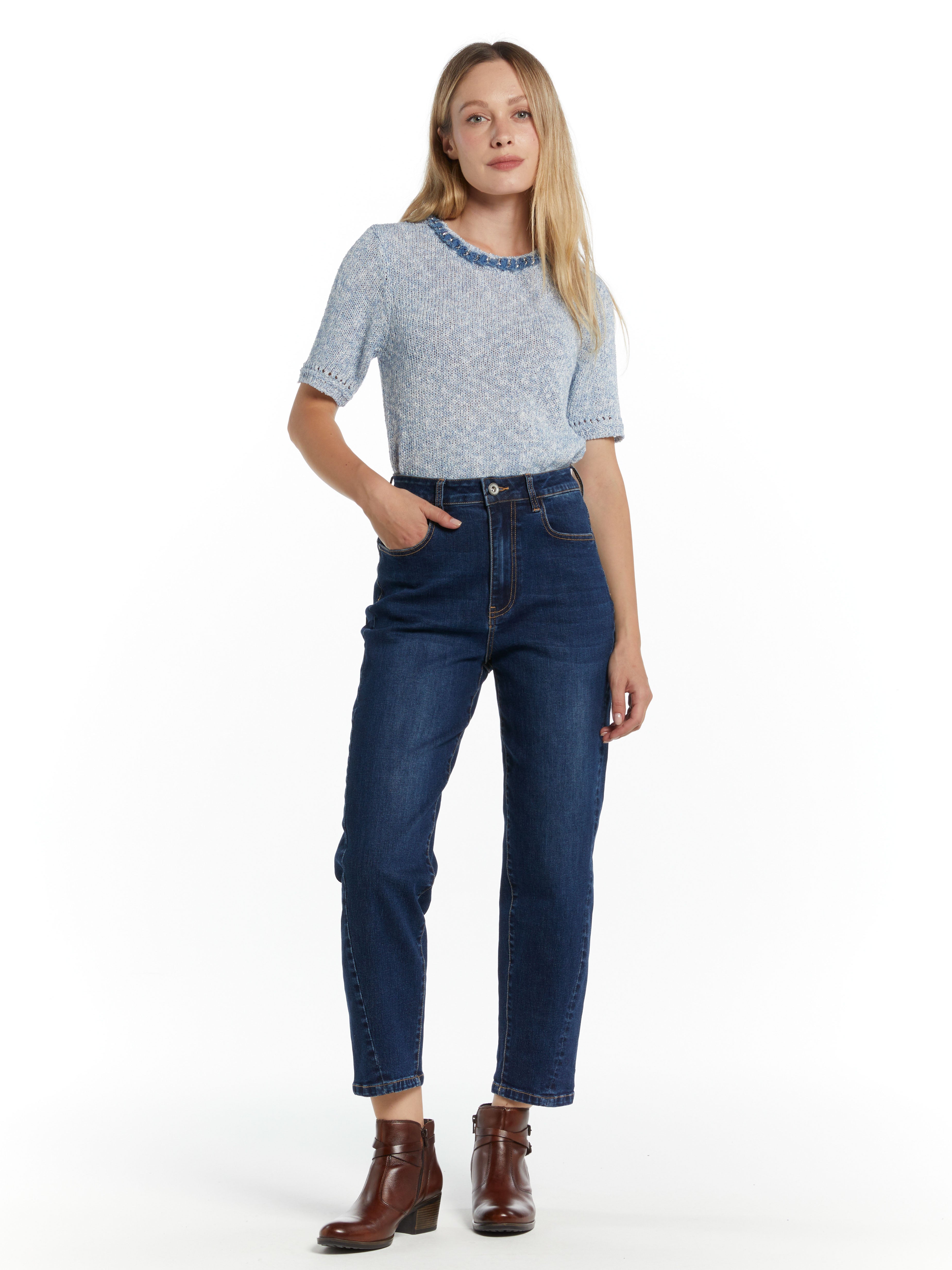 Andra - Twist seam jean