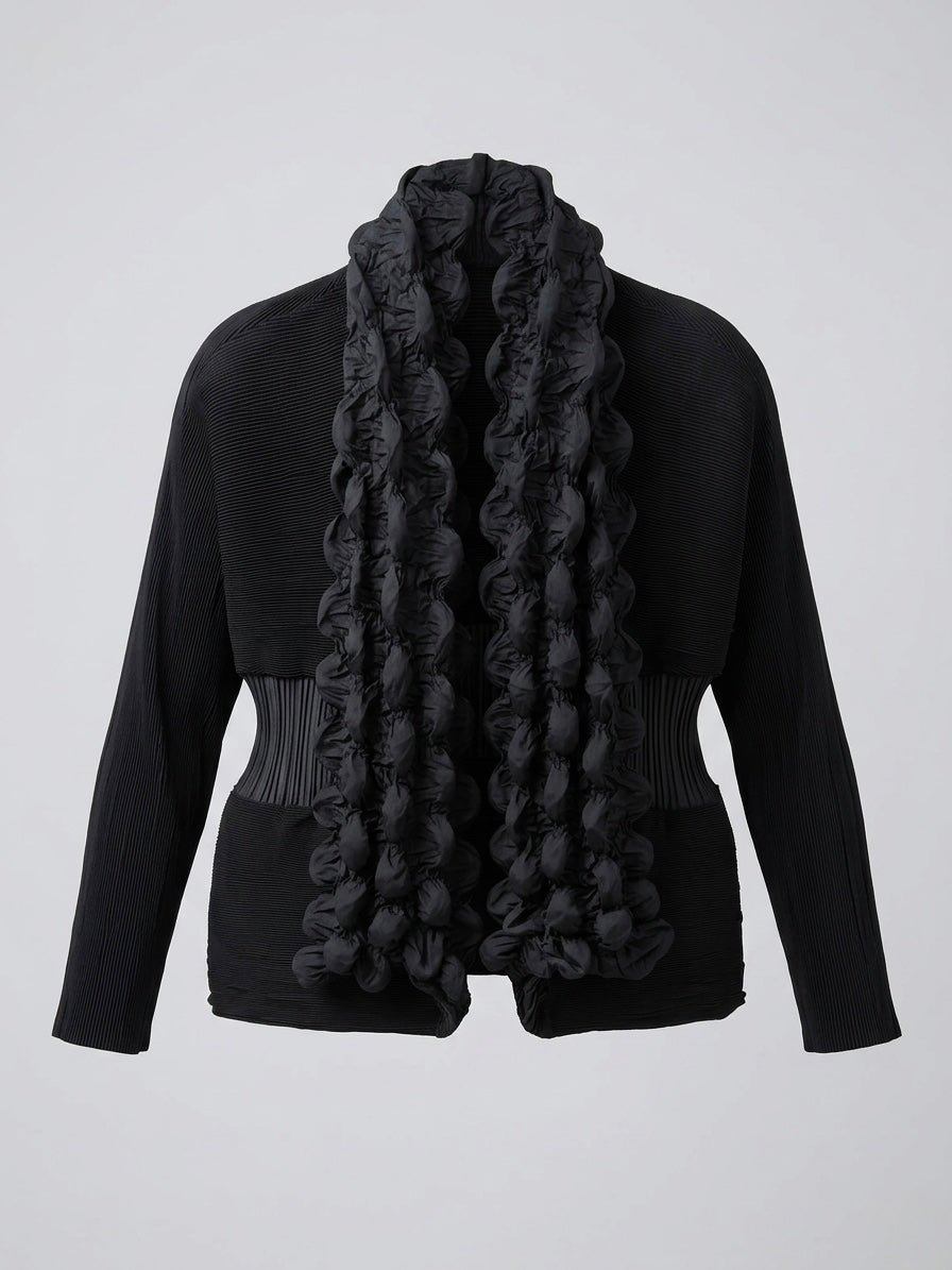 Marsha - Bubble pleat jacket