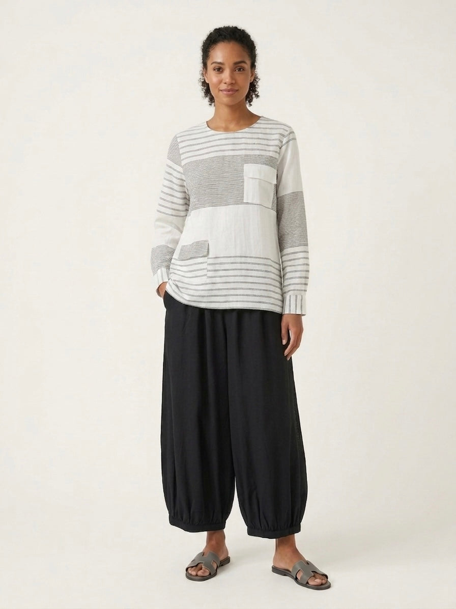 Alma - Striped blouse