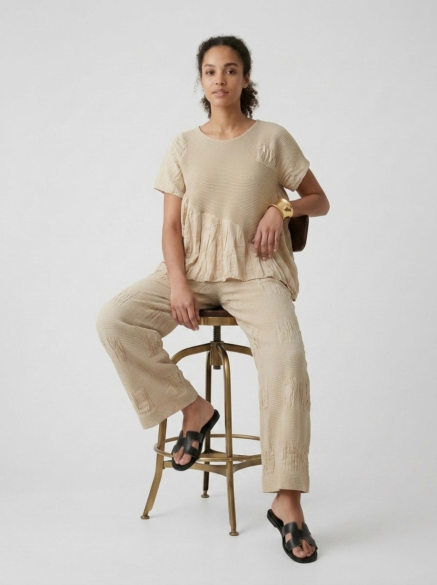 Aliya - Pixel pleat trouser