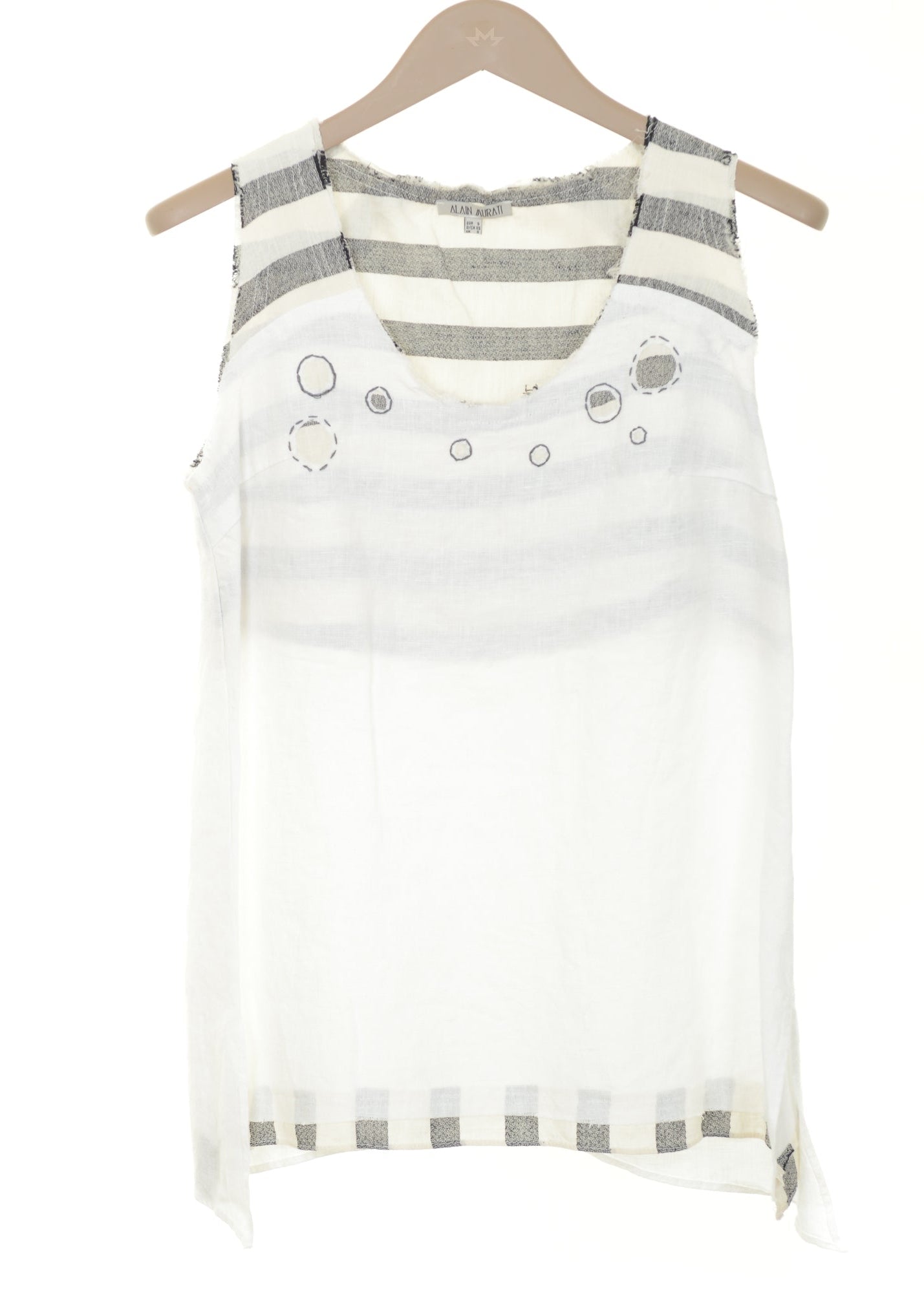 Karen Linen vest top
