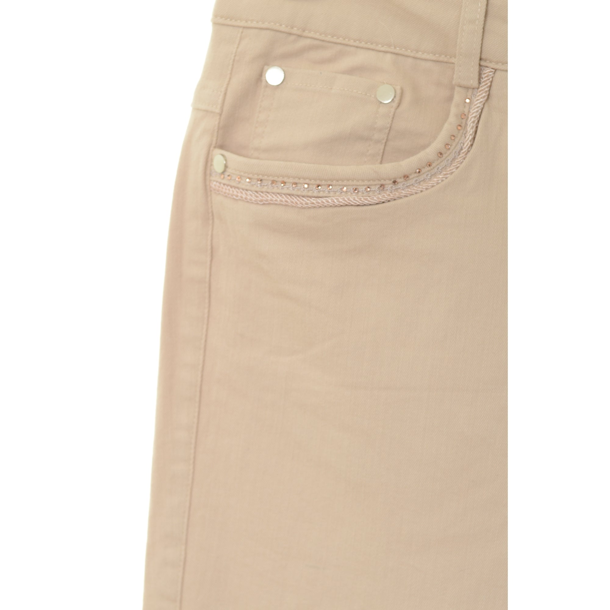 Frances stone straight leg stretch cotton jean