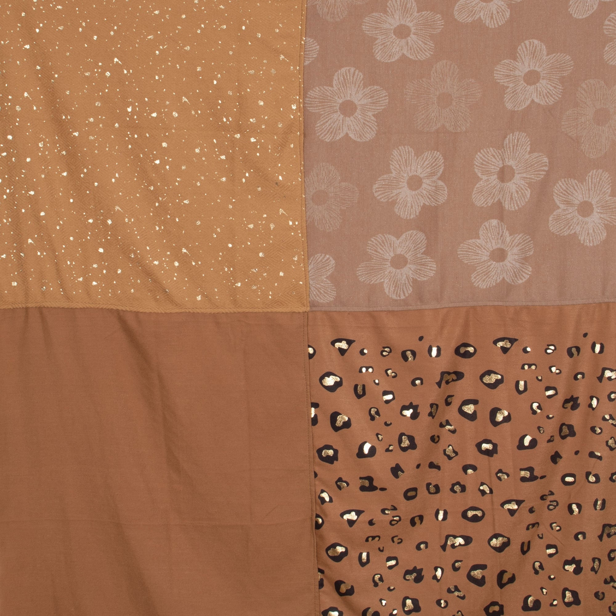 Rosa tan soft touch square scarf