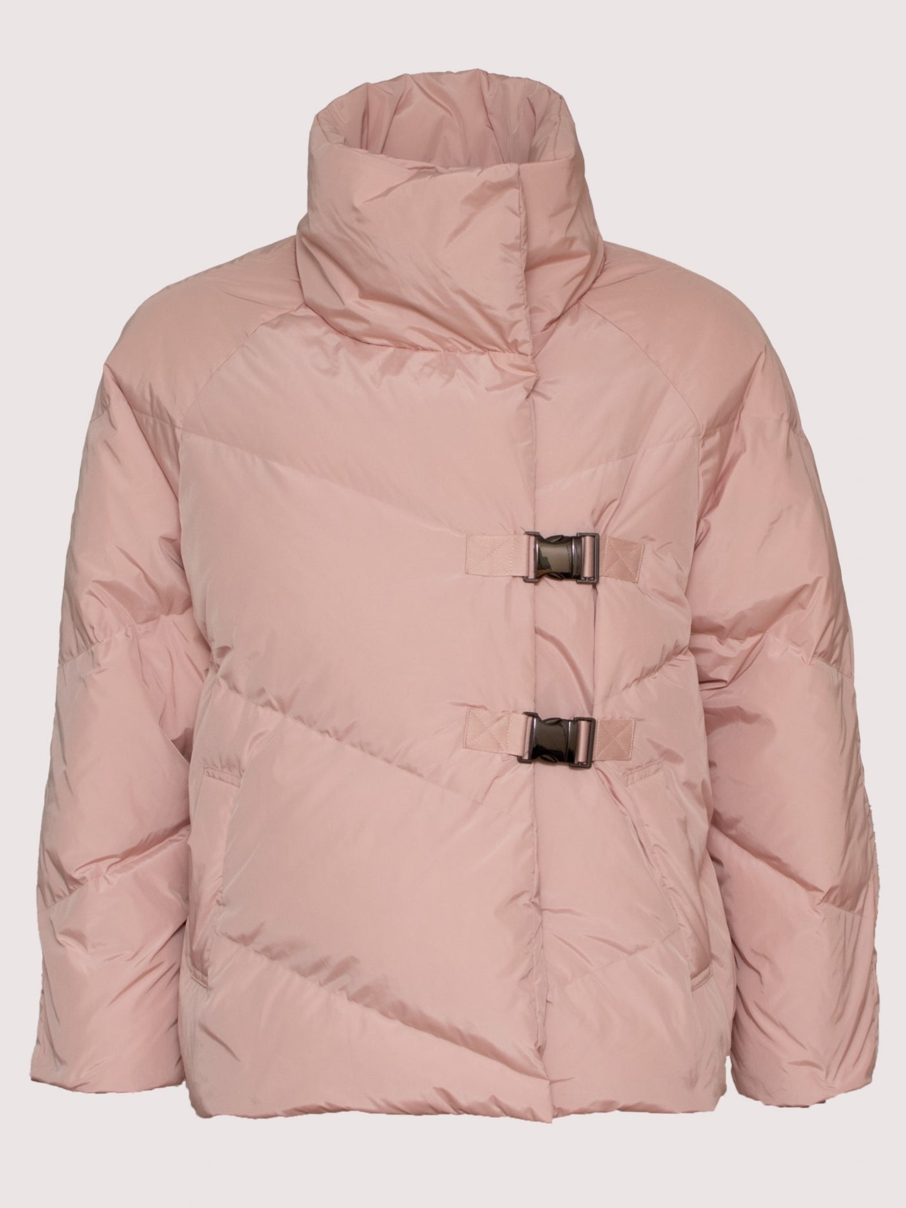 Sinead - Buckle front puffa jacket