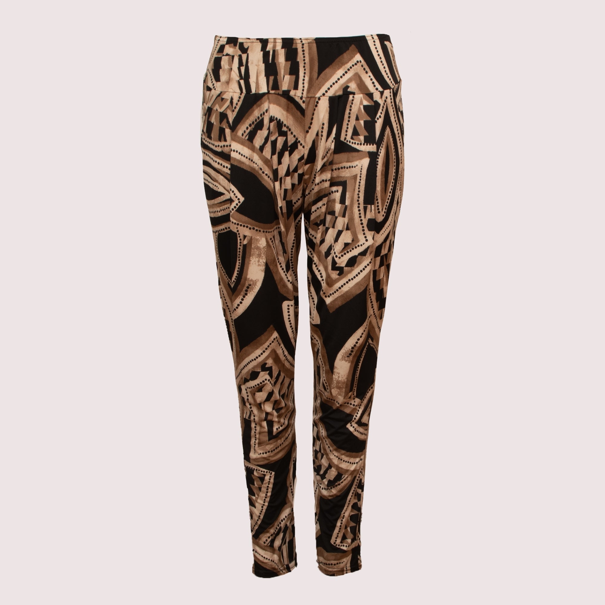 Bandol French crepe printed trouser