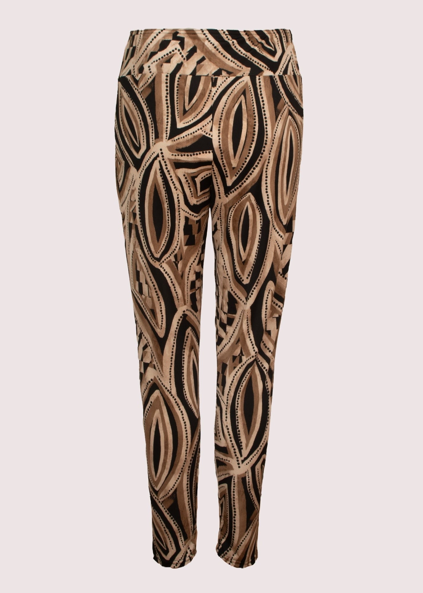 Bandol French crepe printed trouser