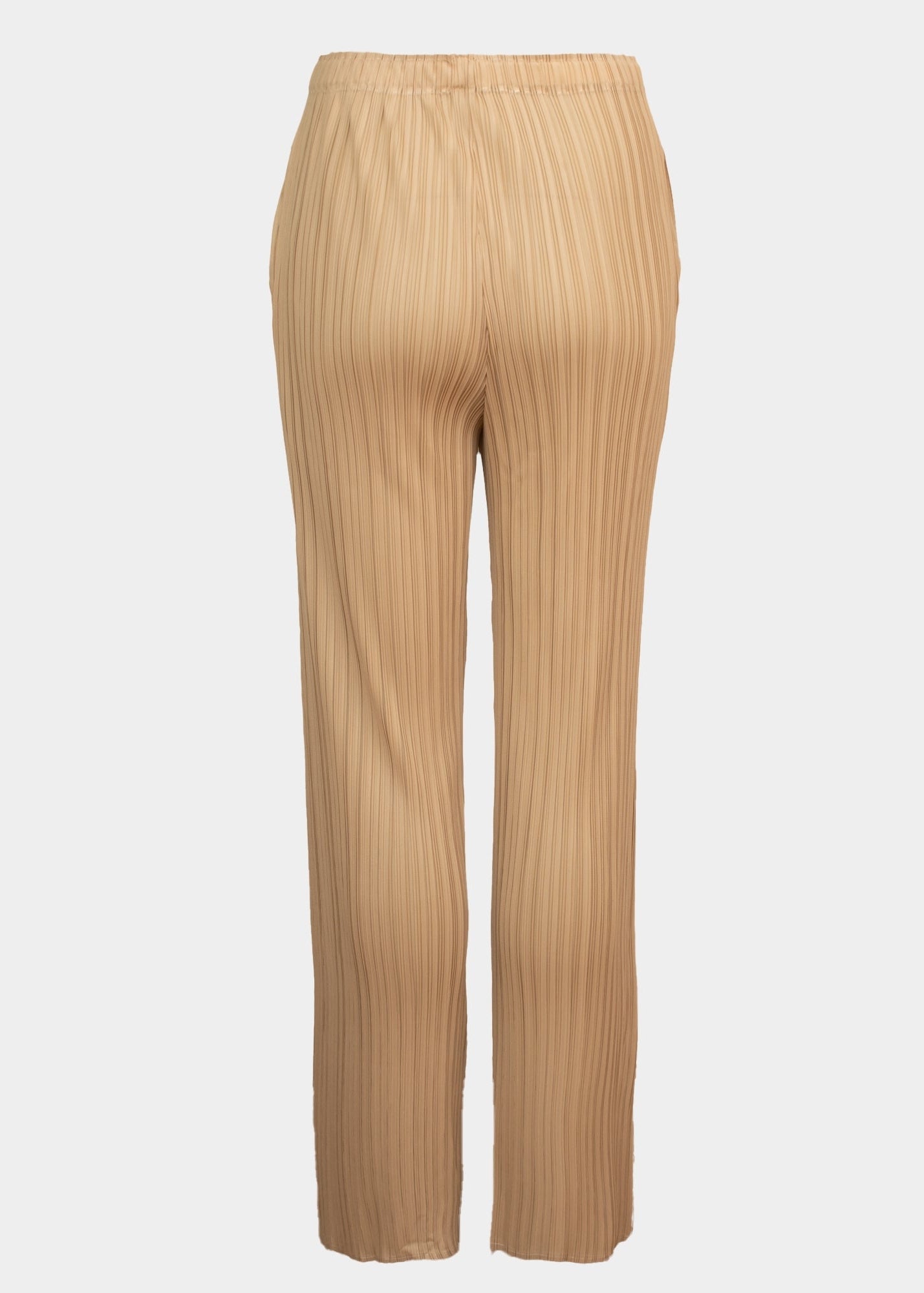 Pami stone straight leg pleated trouser