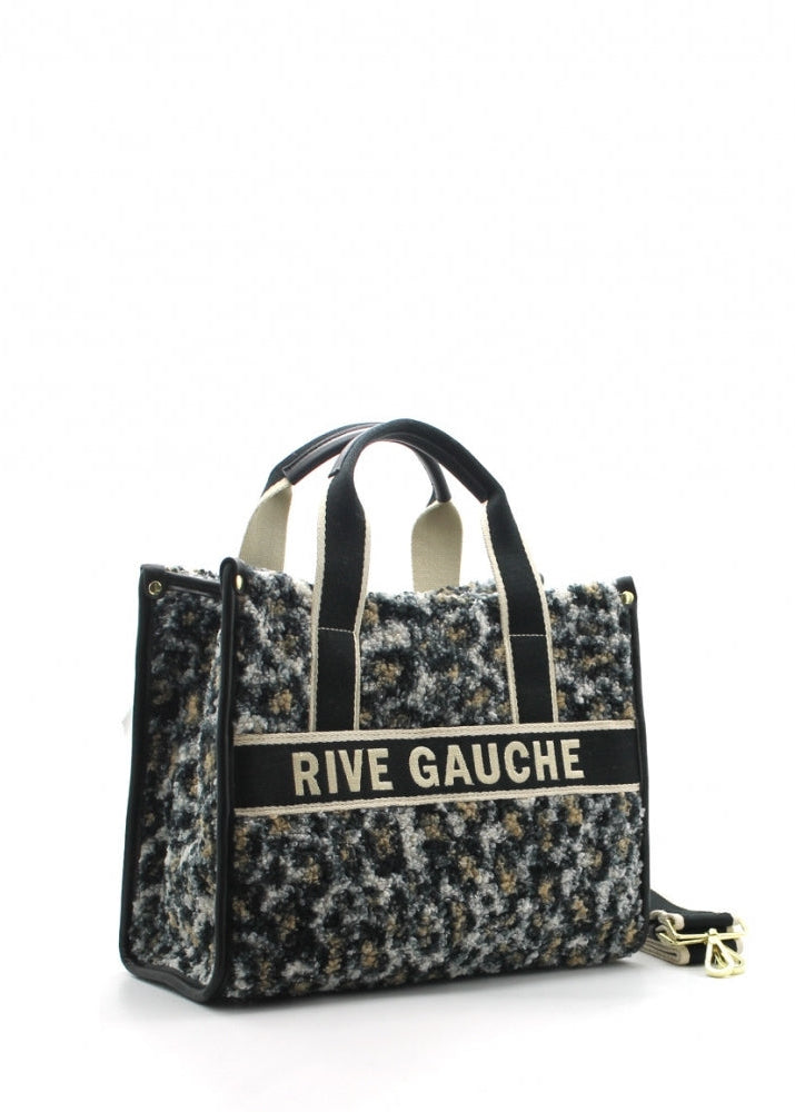 Rive gauch animal shopper bag