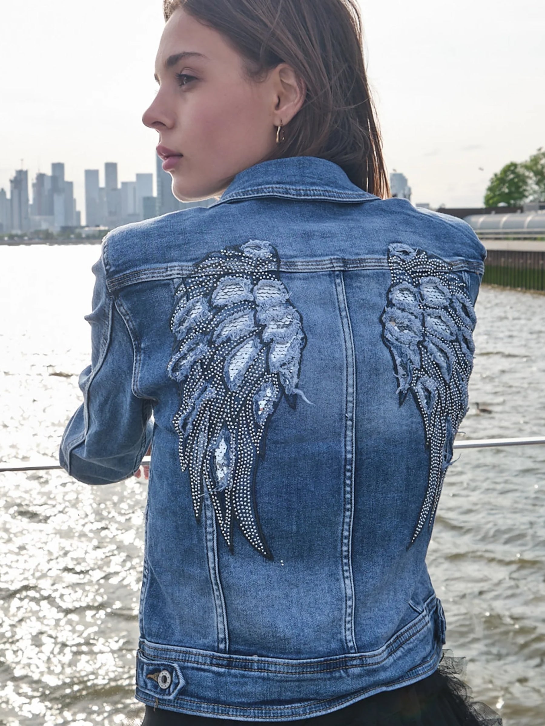 Angel denim jacket