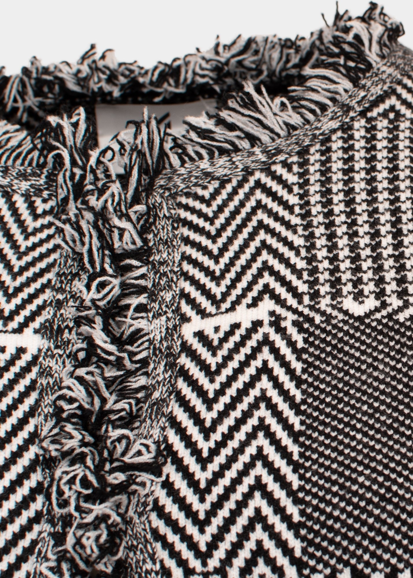 Anne - Knitted check jacket