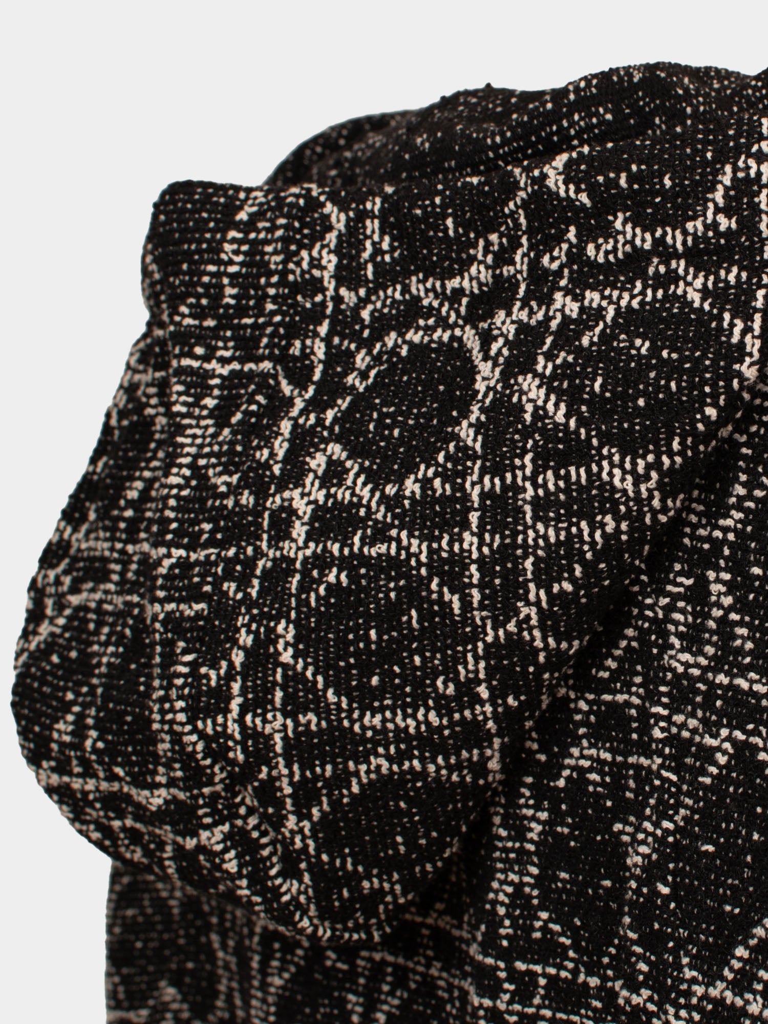 Elma - Diamond print hooded jacket