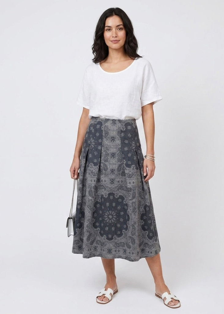 Jenni printed skirt