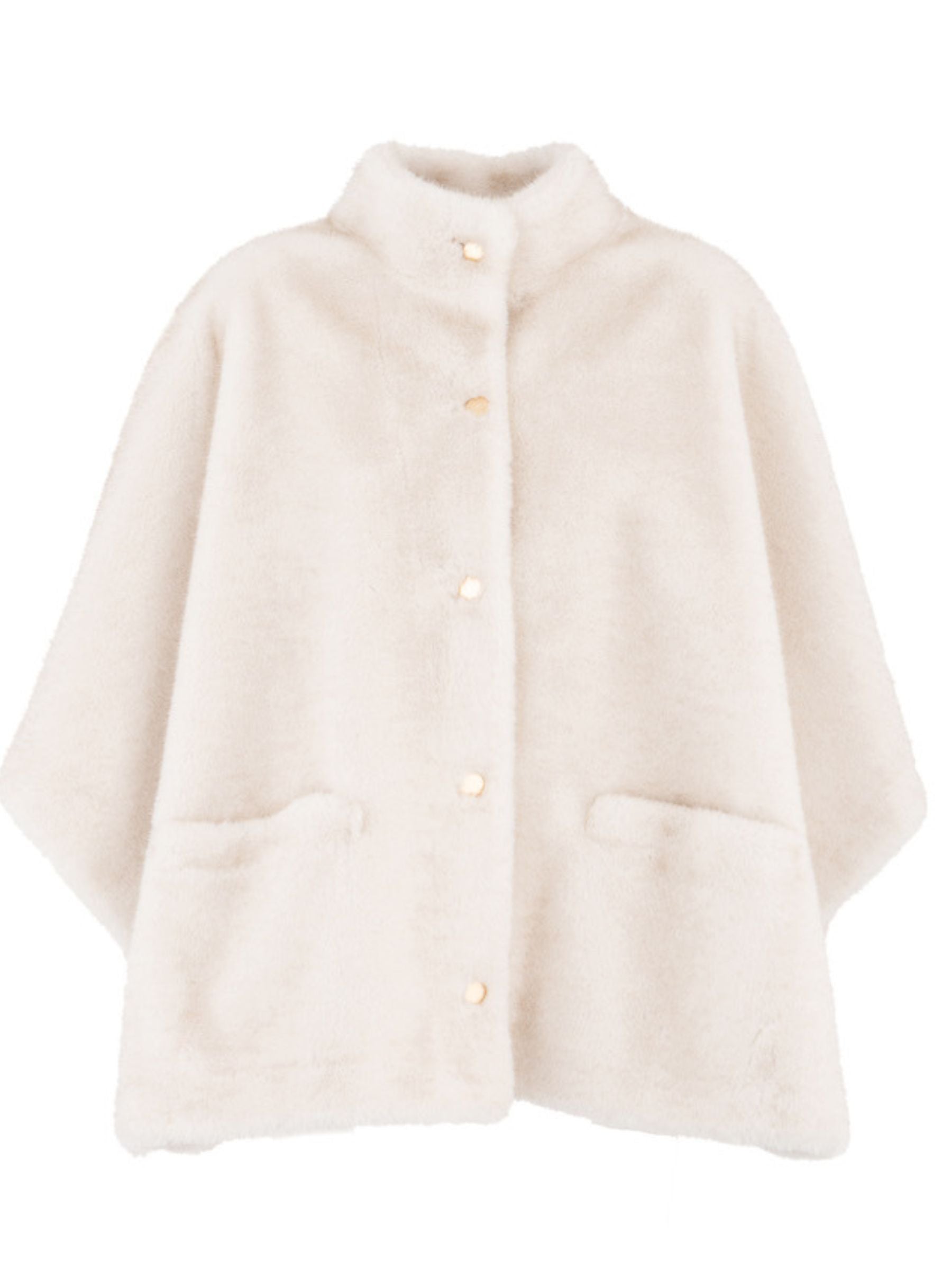 Maria - Faux fur cape