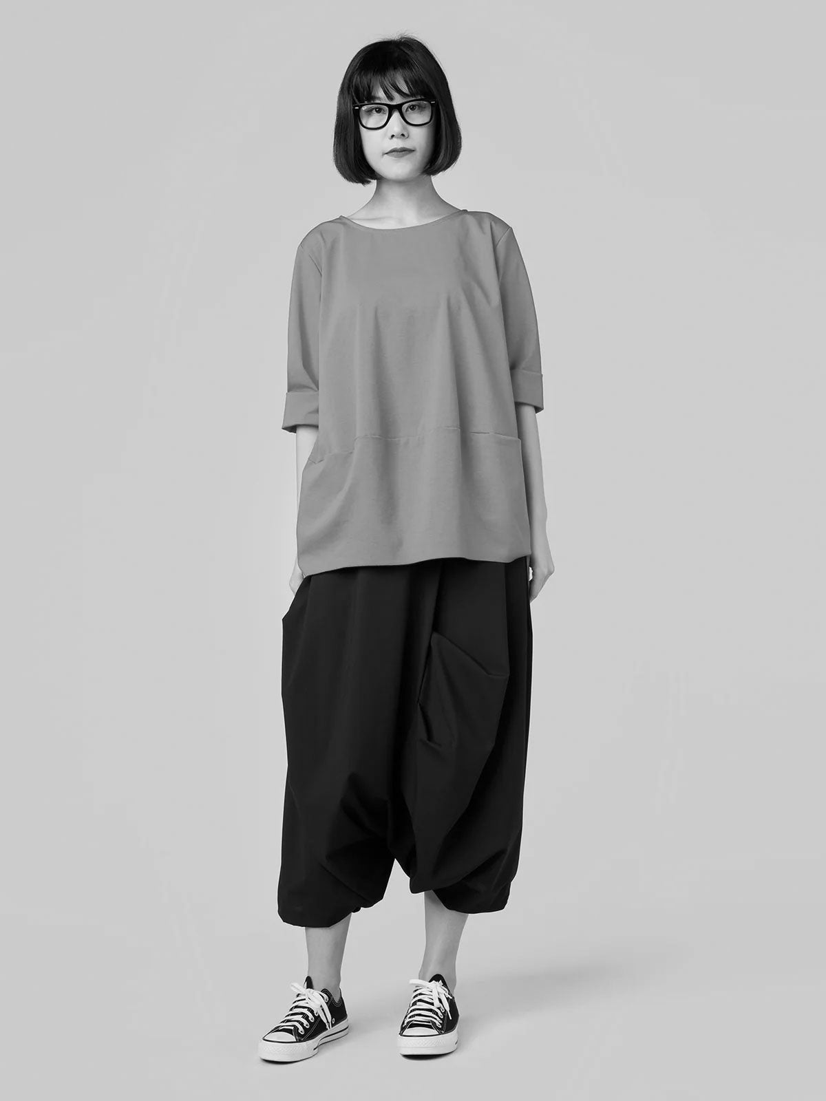 Robbie - Pintuck harem trouser