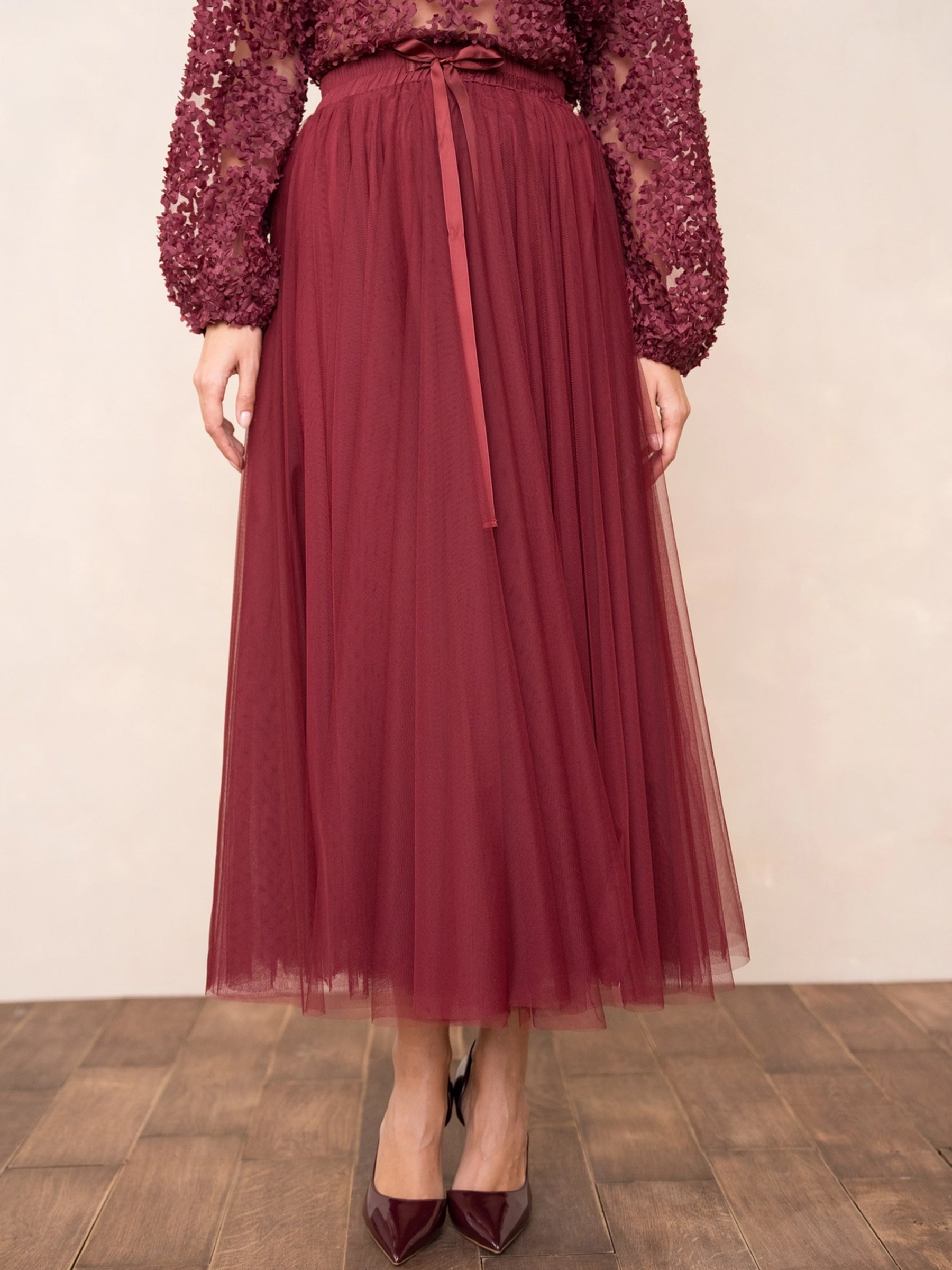 Caprice - Flared tulle skirt