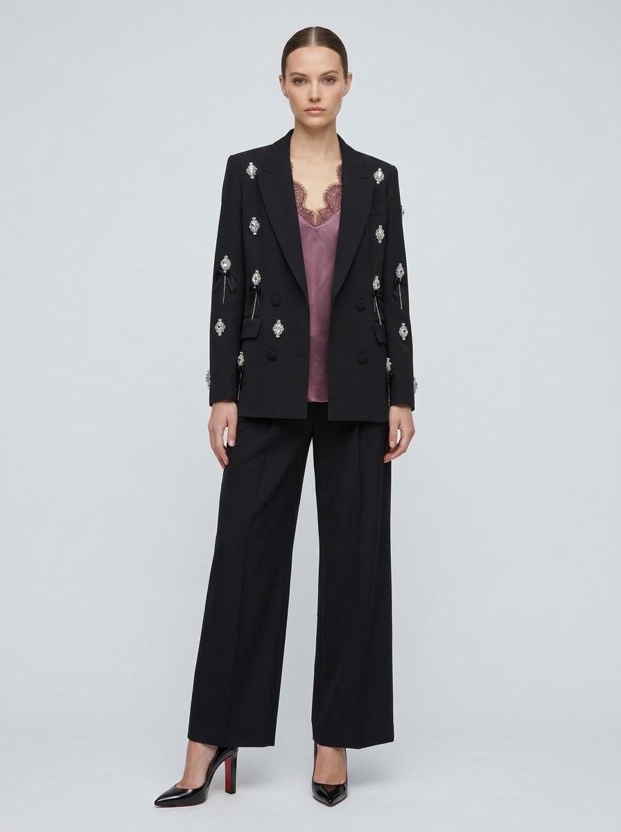 Lizzie - Diamante embellished jacket