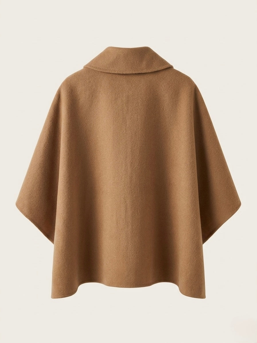 Amara - Wool blend cape jacket
