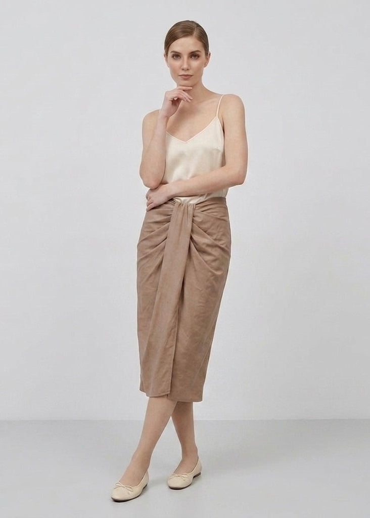 Jagger Soft pleather skirt