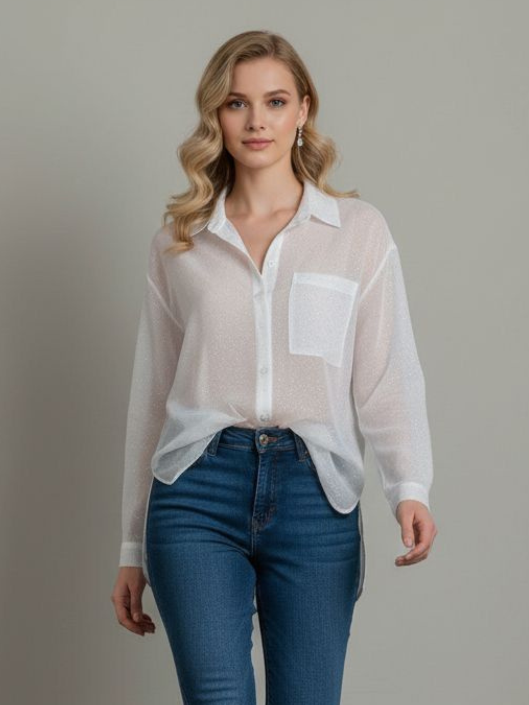 Coco - Diamante sparkle shirt
