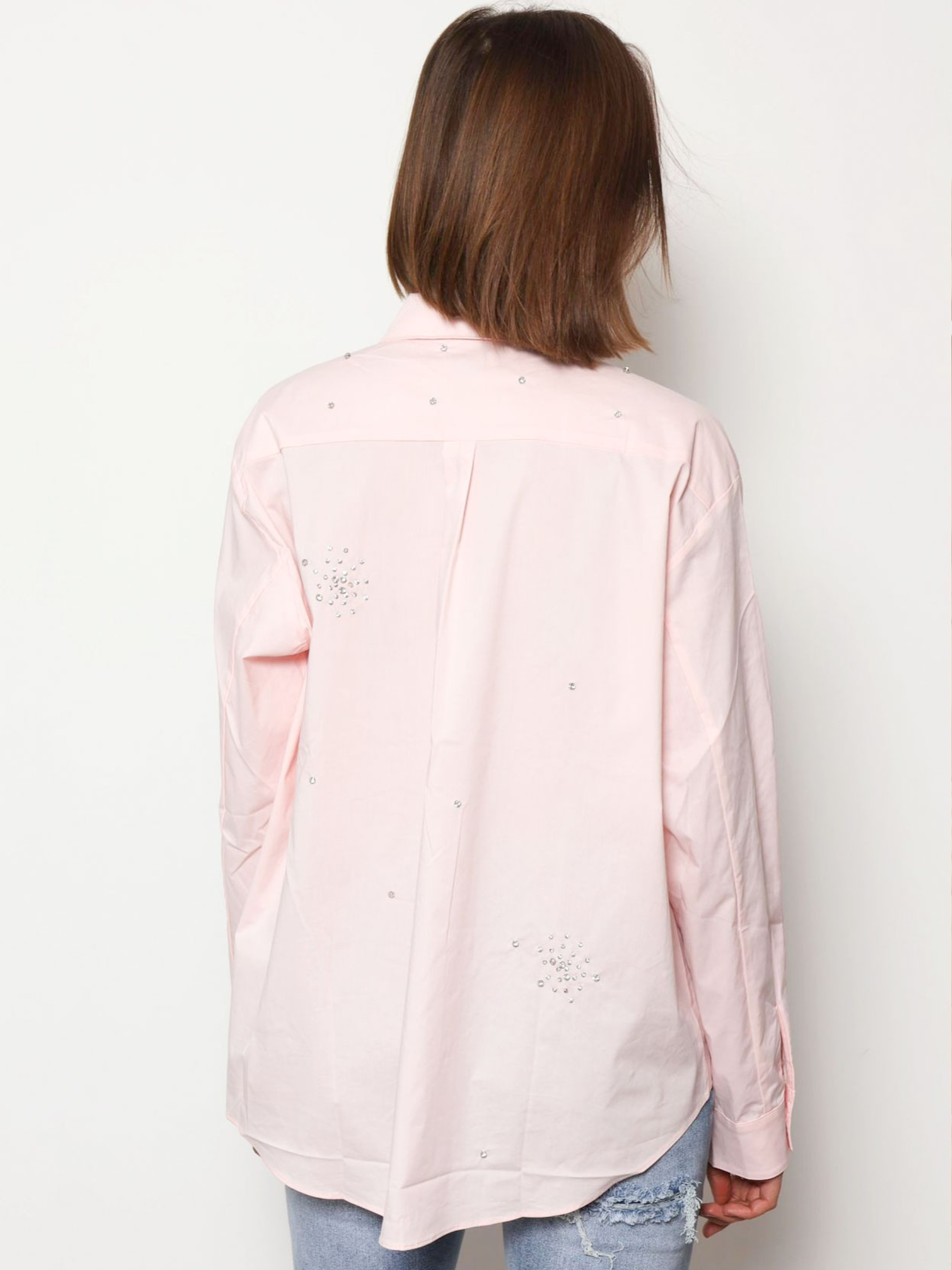 Annabelle - Diamante cluster shirt