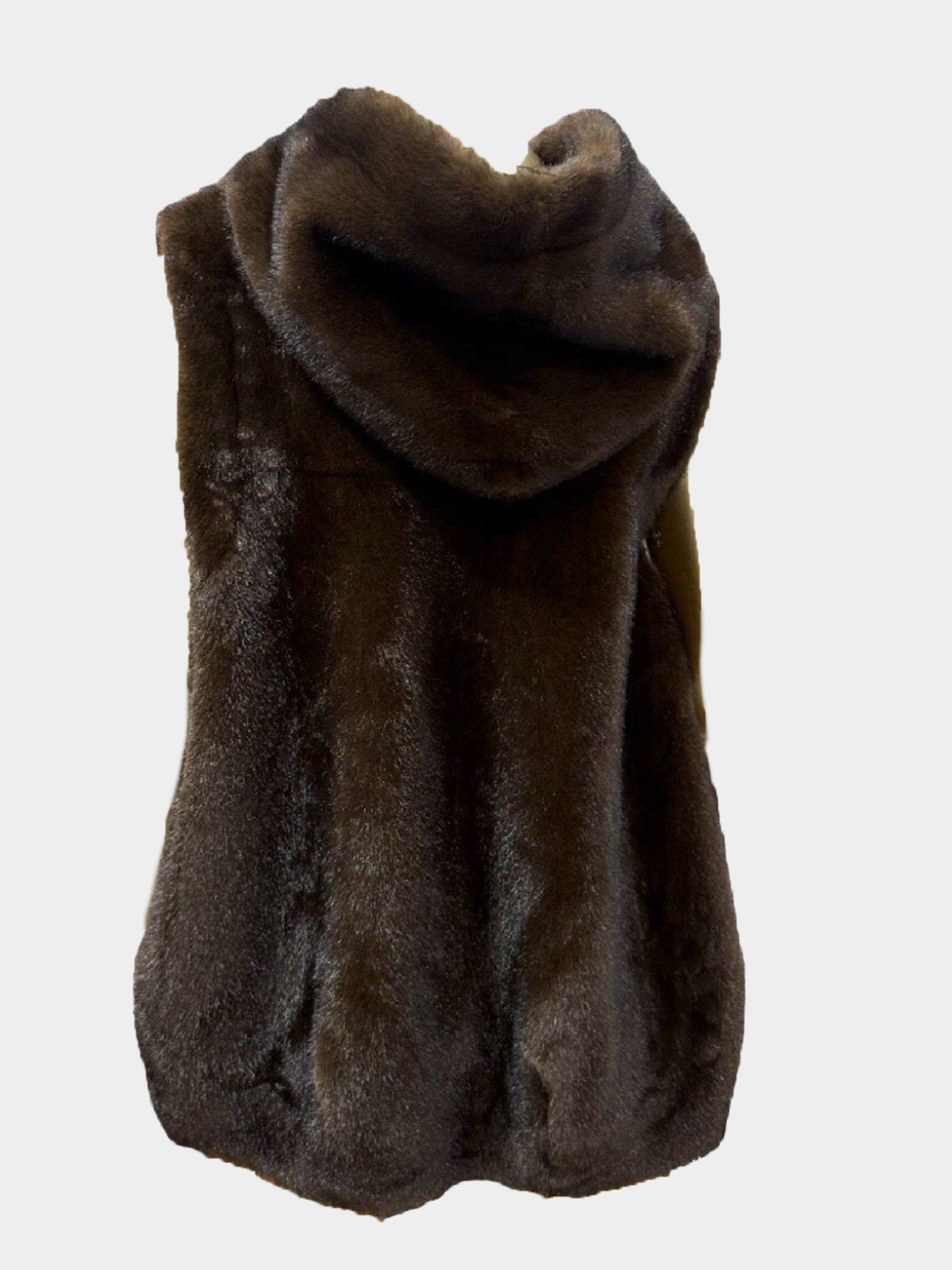 Karyln - Faux fur hooded gilet