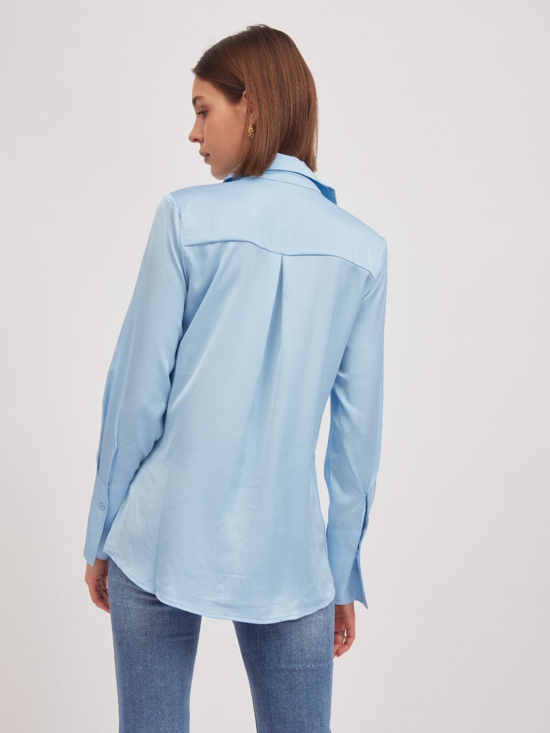 Natasha - Satin shirt