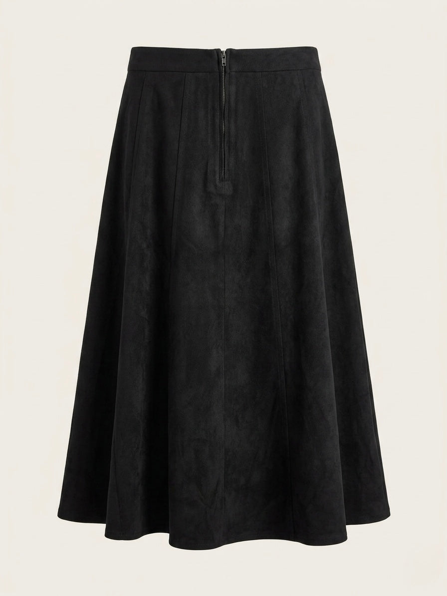 Hadley - Suedette skirt