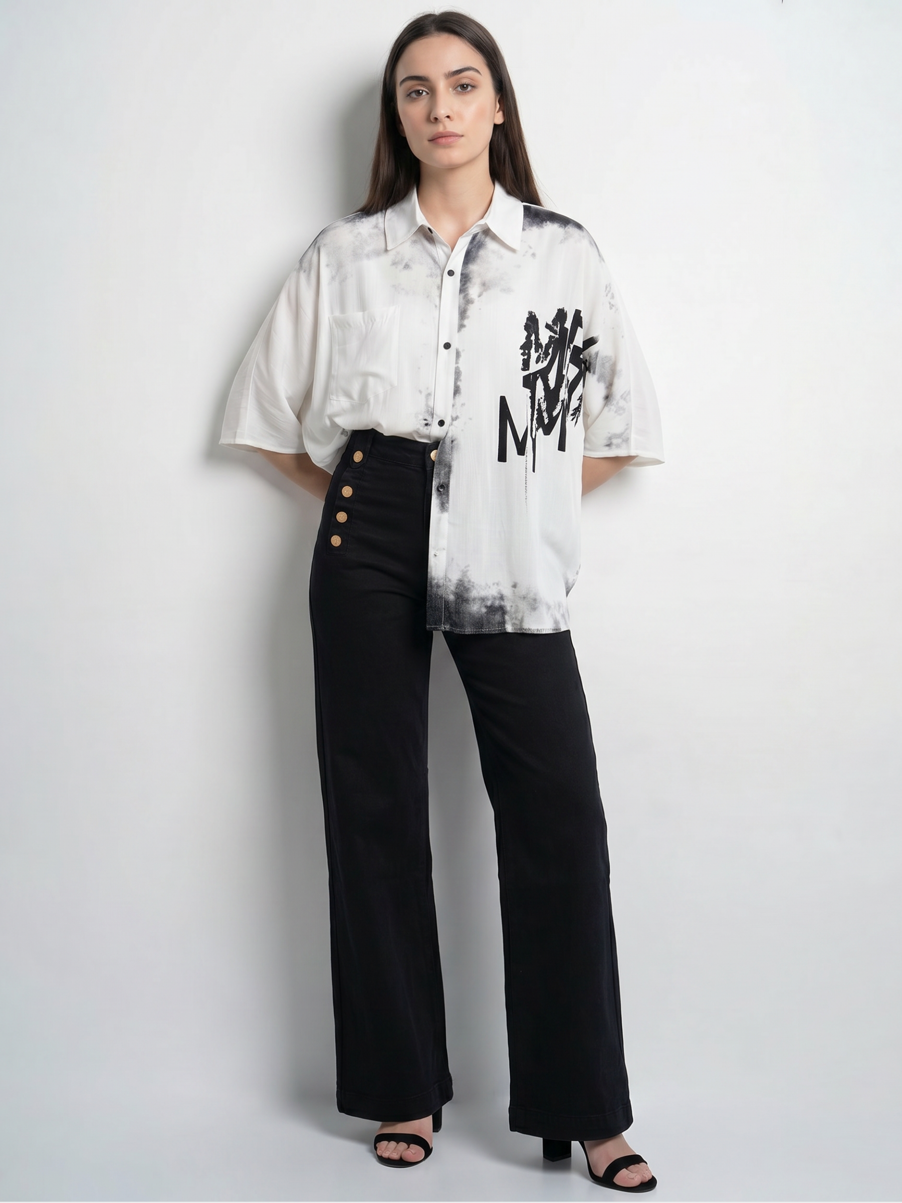 Haven - Abstract Ink Shirt