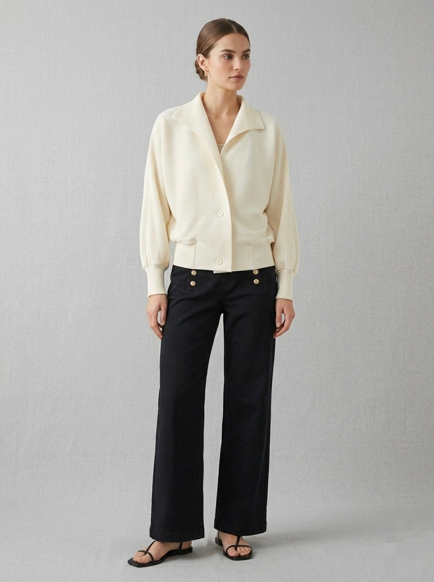 Juliette - Pleated bomber jacket