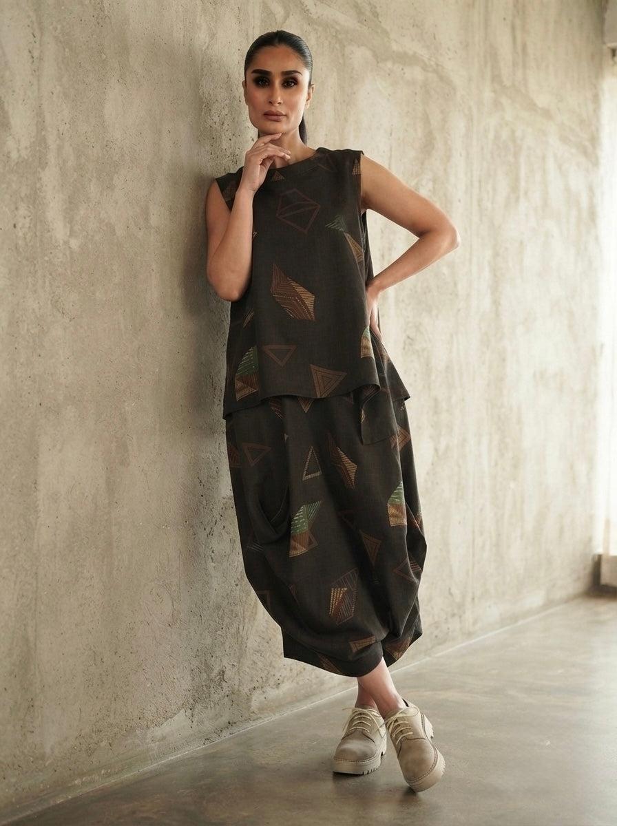 Buffy - Piza print top