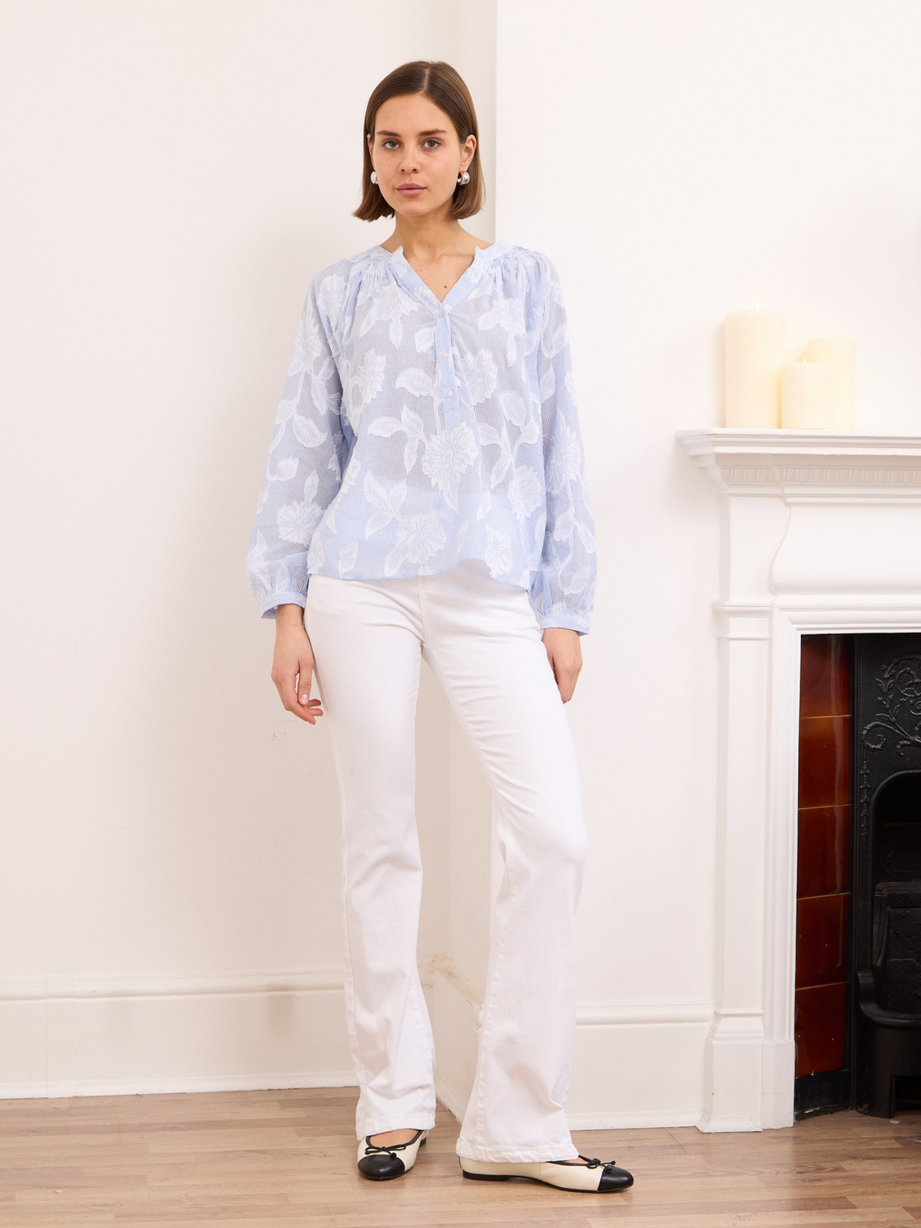 Paloma - Soft stripe blouse