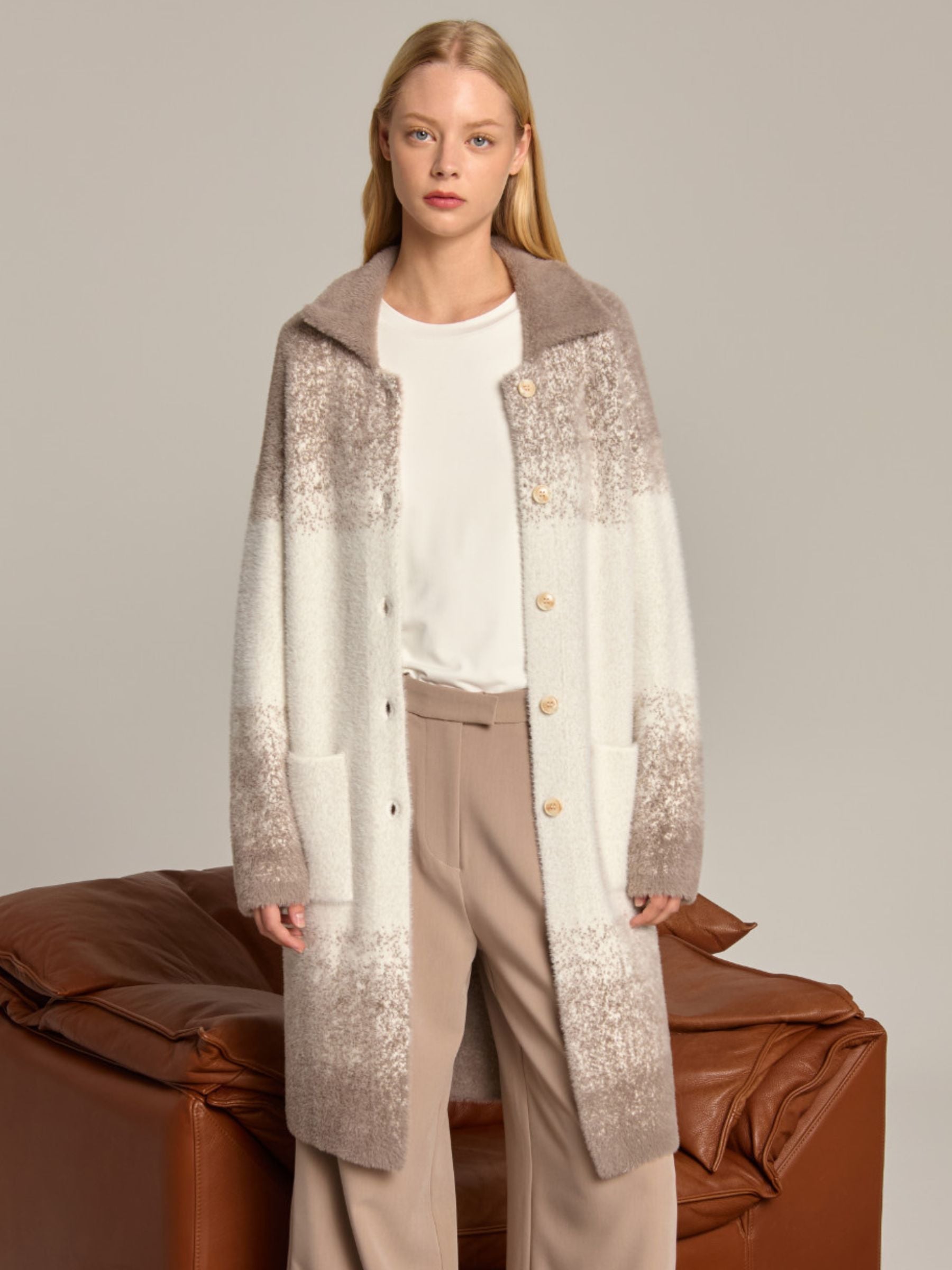 Stella - Printed cardigan