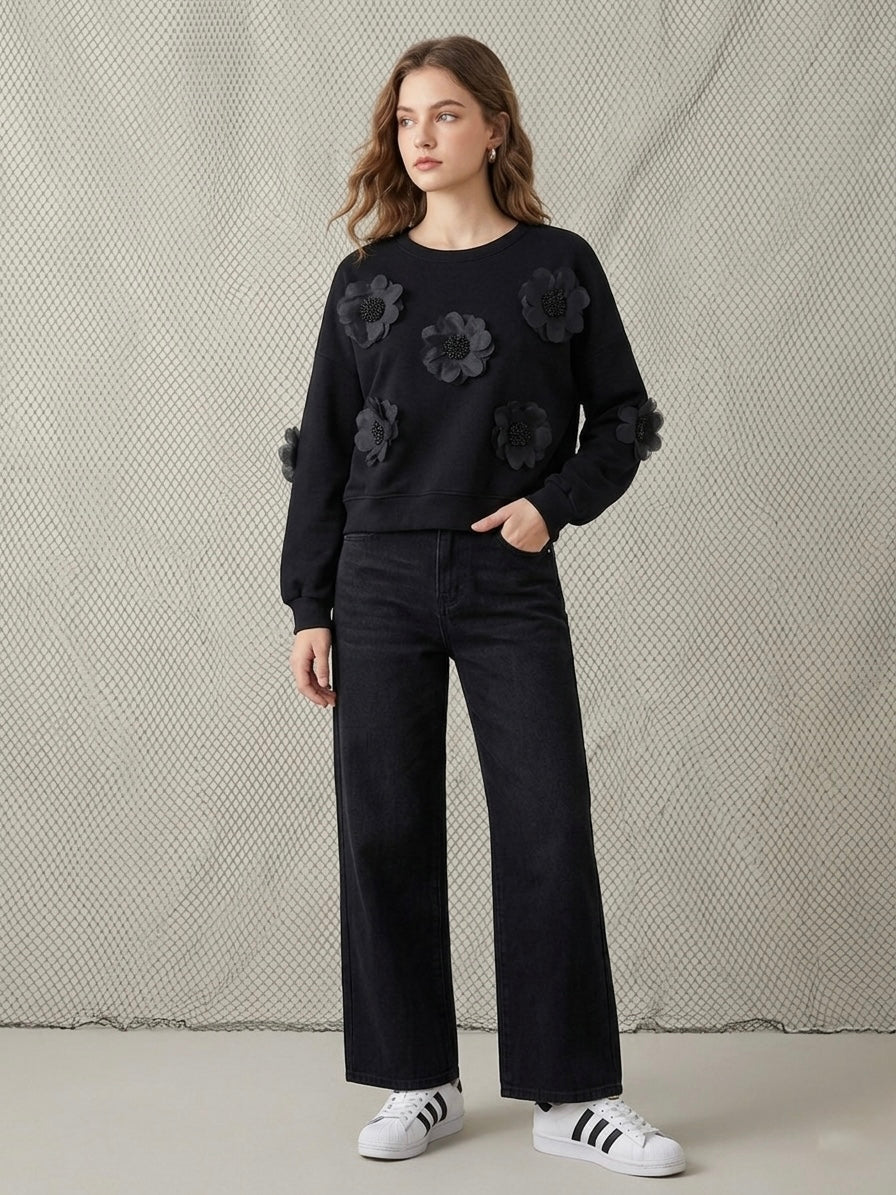 Dixie - Petal sweat top