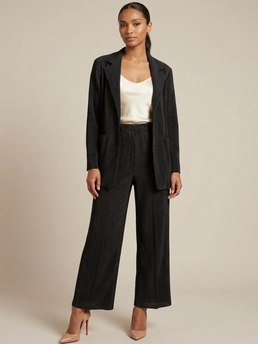 Abel - Chevron pleat jacket