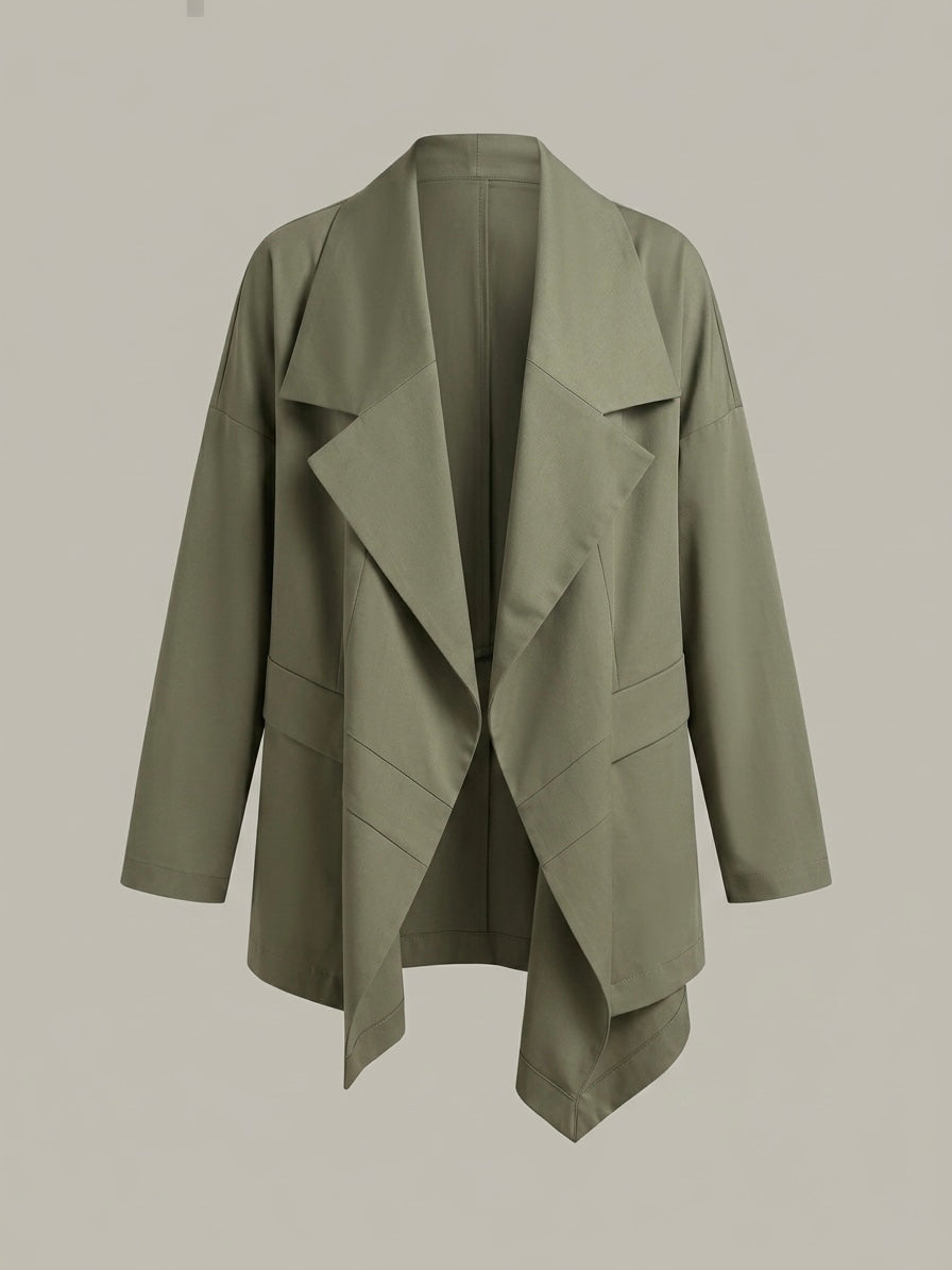 Ivana - Side drape jacket