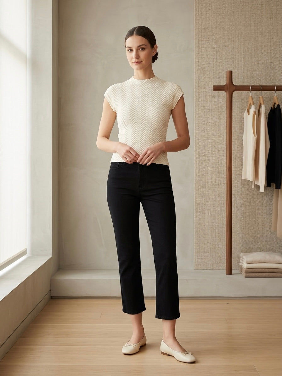 Marci - Pleated top
