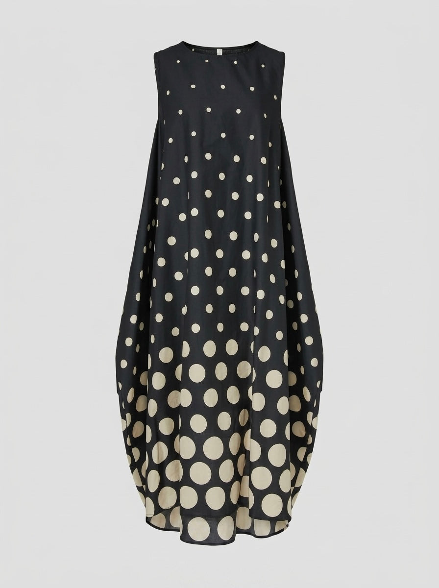 Martha - Maxi spot dress