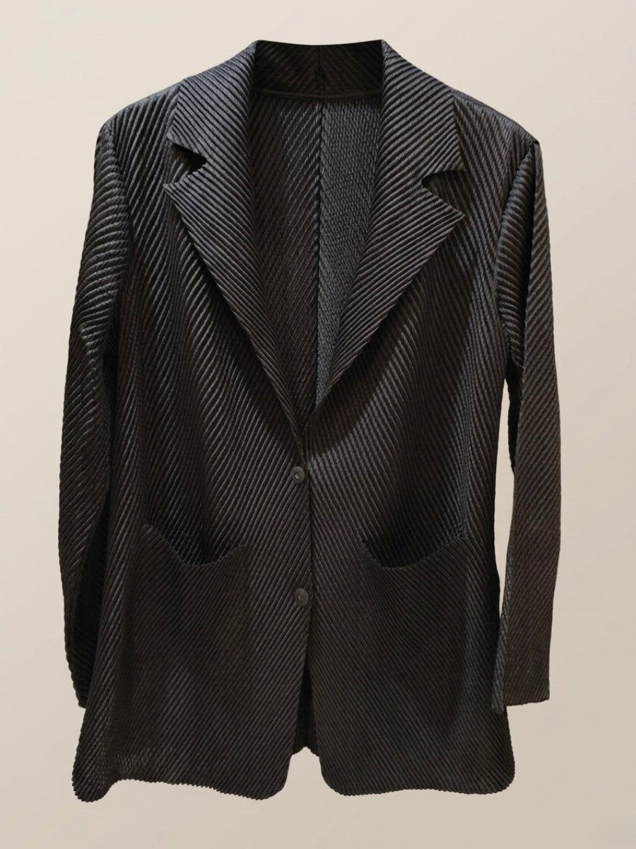 Abel - Chevron pleat jacket