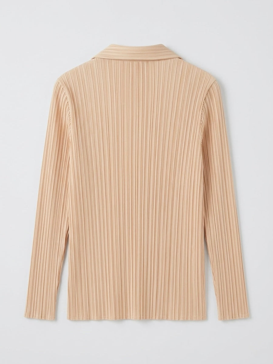 Logan - Pleated shirt