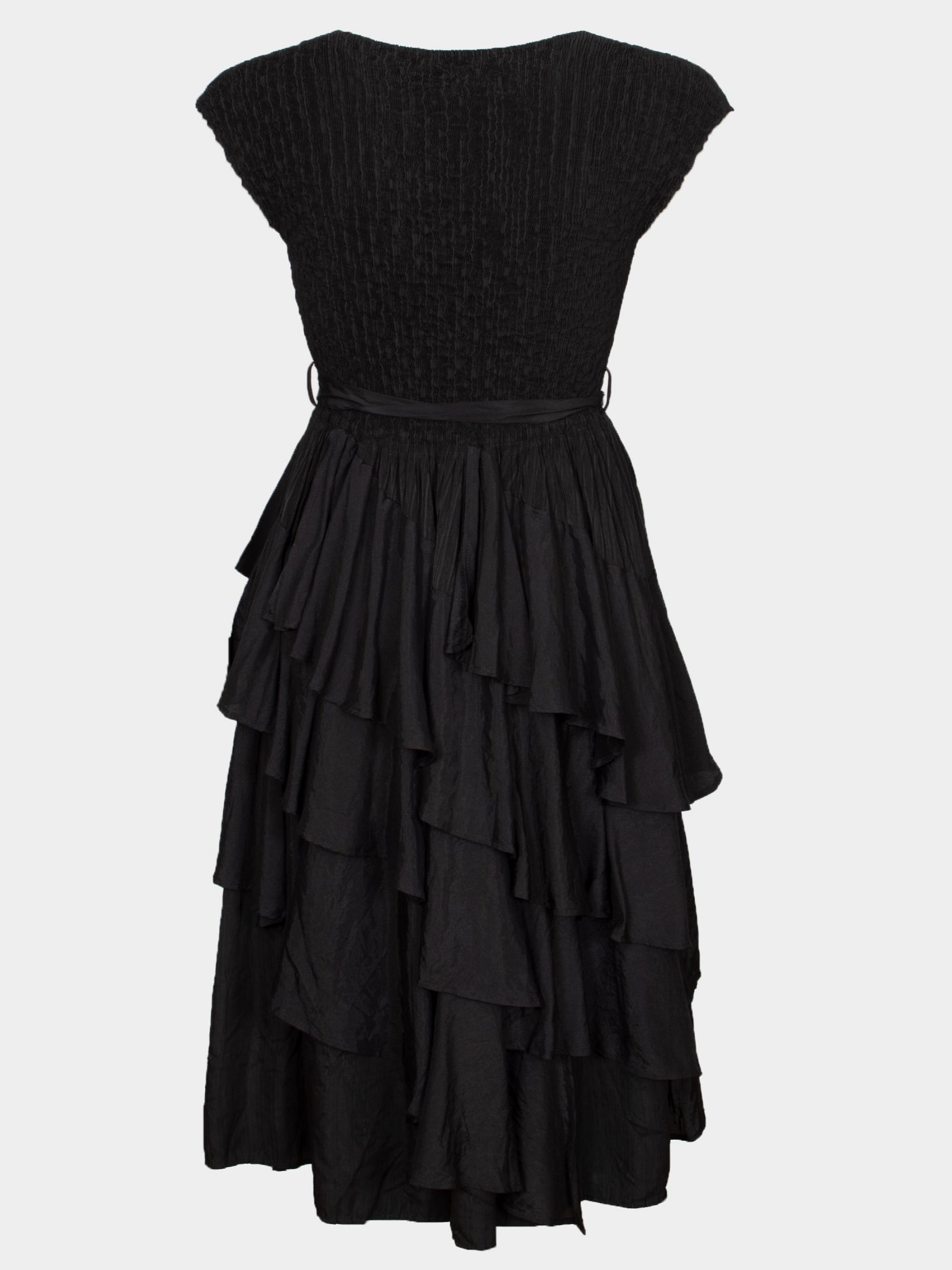 Laney - Layered frill hem dress