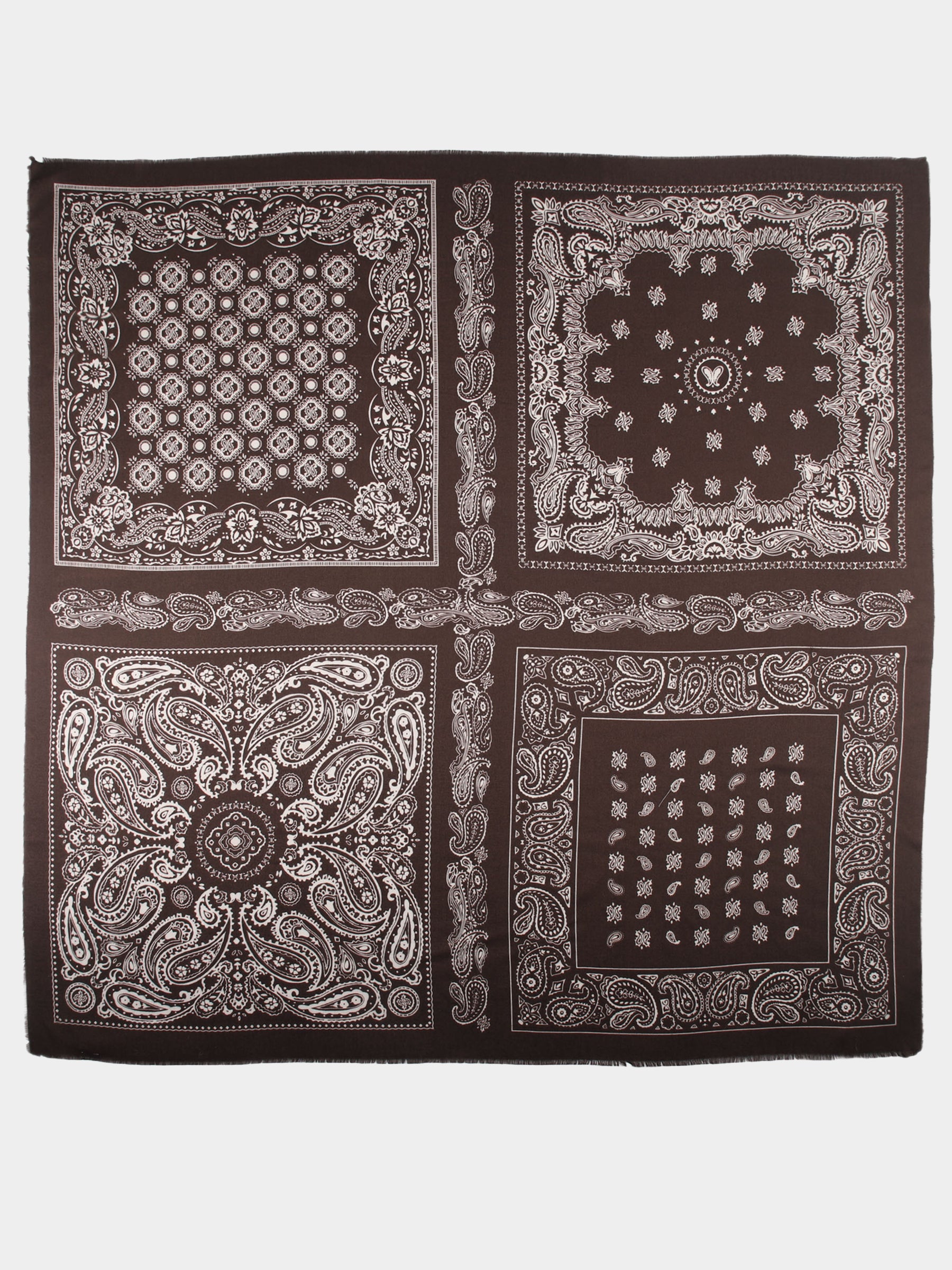 Paisley - Large square scarf