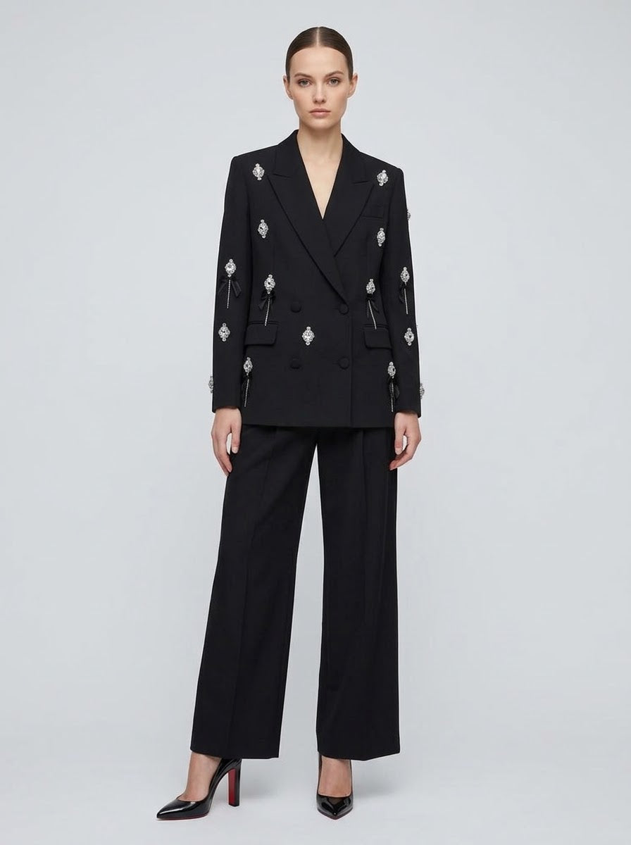 Lizzie - Diamante embellished jacket