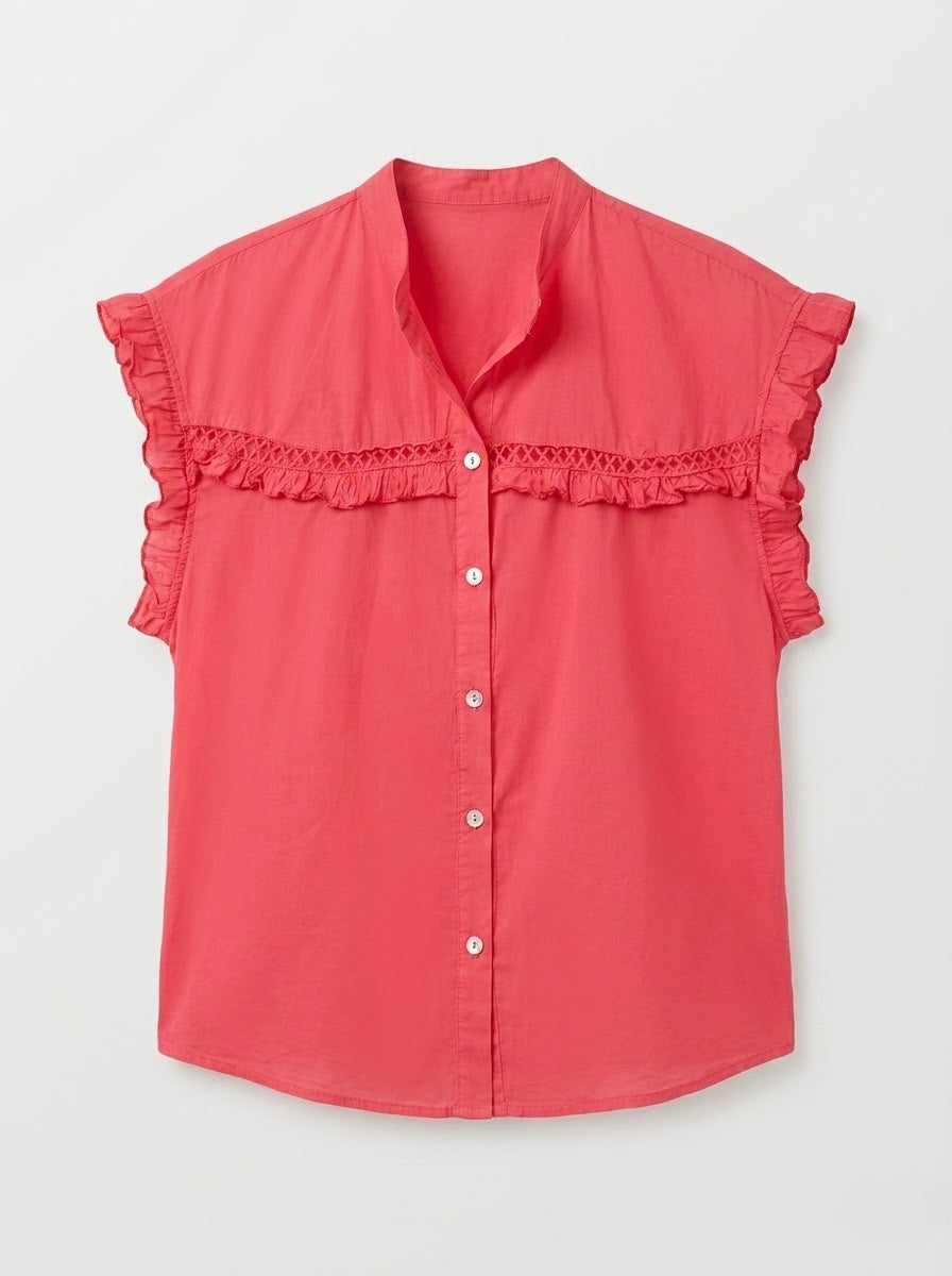Louise - Cotton voile blouse