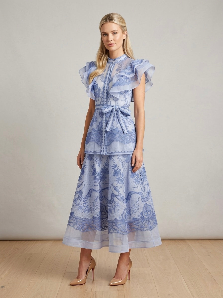 Gemma - Lace print set