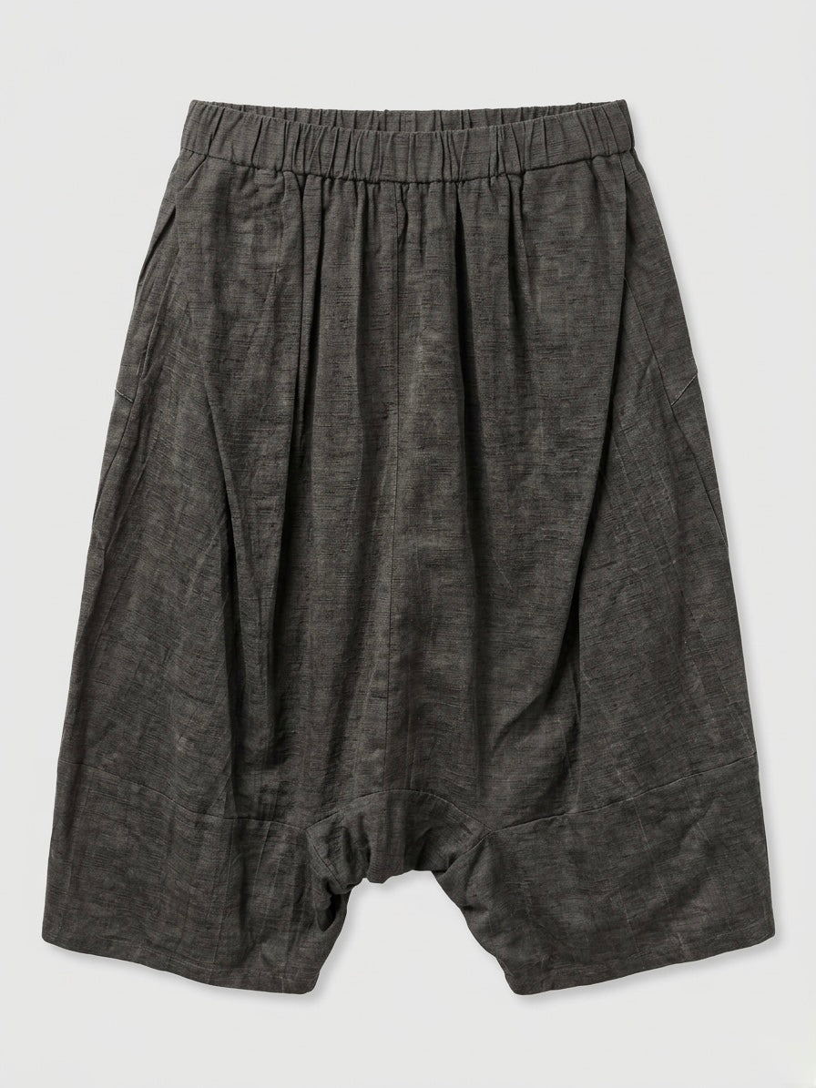 Ami - Distressed pintuck trouser
