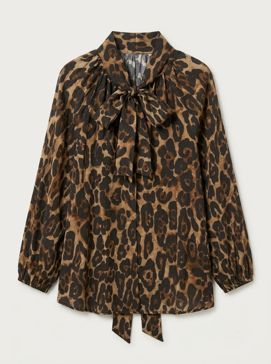 Dana - Animal print blouse