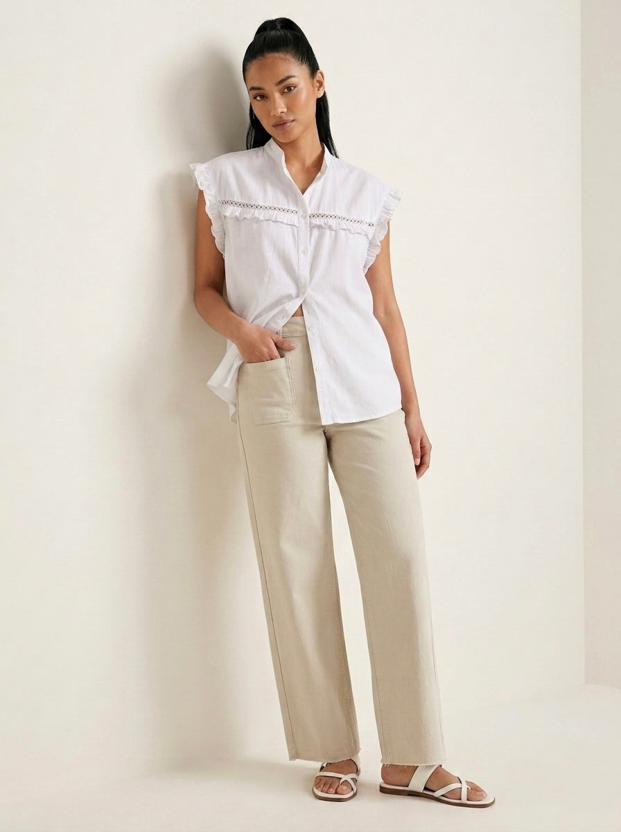 Louise - Cotton voile blouse