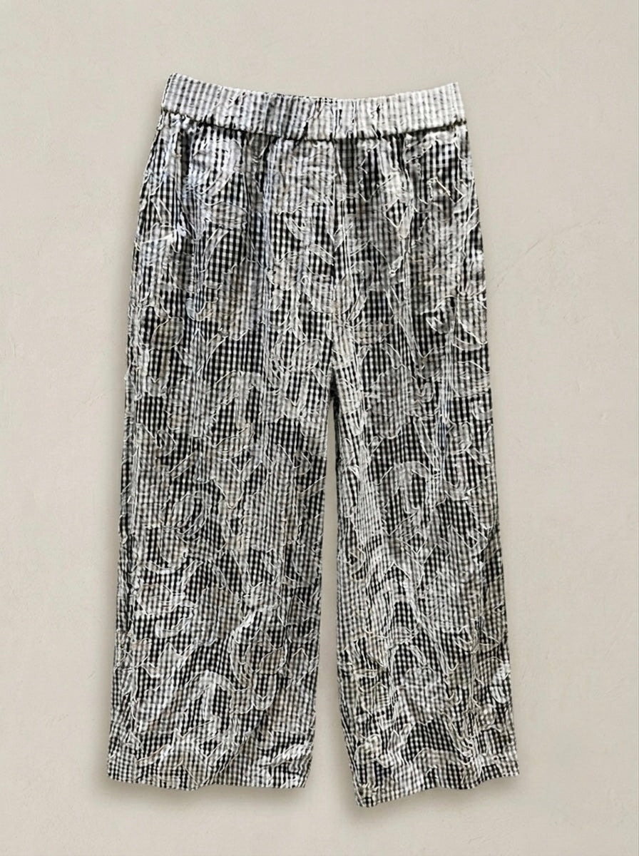 Izzy - Gingham trouser